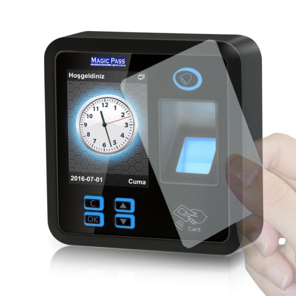 Magic Pass 12525 ID Parmak İzi Okuyucu Proximity Kartlı Geçiş Kontrol Sistemi