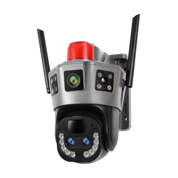 O-KAM 4445 10X Optik Zoom Wi-Fi PTZ Güvenlik Kamerası Gri